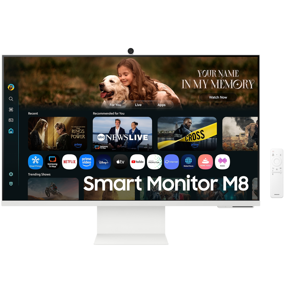 Samsung M8 M80F Moniteur Smart AI 32″ UHD 4K avec camera (LS32FM801UUXEN) 1 Samsung M8 M80F Moniteur Smart AI 32″ UHD 4K avec camera (LS32FM801UUXEN)