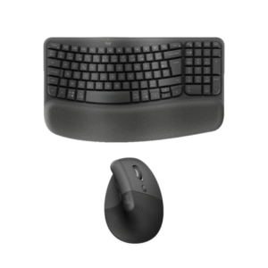 Ensemble Logitech Ergonomique Clavier Wave Keys Souris Lift