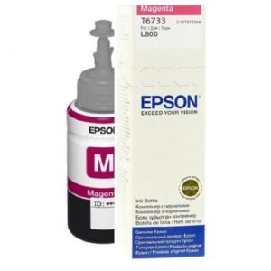Epson 673 M T6733 Magenta Bouteille Dencre Epson Dorigine C13t67334a