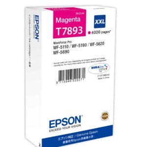 Epson T7893 Magenta Xxl Cartouche Dencre Dorigine
