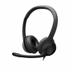 Logitech Casque Micro H390 USB avec Microphone Anti Parasite – Graphite (981-000406)