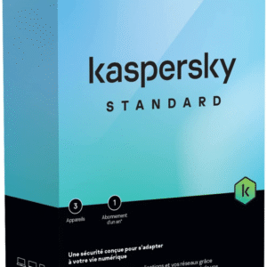 Kaspersky Anti Virus Standard 3 Postes 1 An Kl10418bcfs Ffpmag