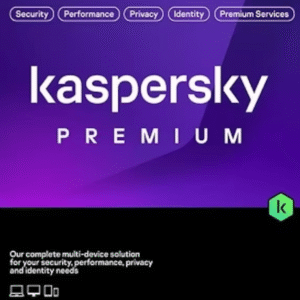 Kaspersky Premium Anti-Virus 2023 Premium (équivalent à Total Security) – Licence 3 Postes / 1 an (KL10478BCFS-SLIMMAG)