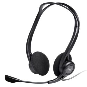 Logitech Casque 960 Usb Avec Microphone Anti Parasite Noir 981 000100