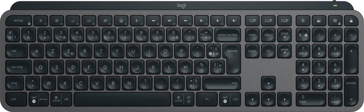Logitech Clavier sans Fil MX Keys S Bluetooth (920-011568) 1 Logitech Clavier Sans Fil Mx Keys S Bluetooth 920 011568