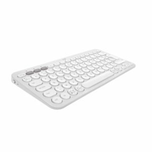 Logitech Mini Clavier Sans Fil Pebble Keys 2 K380s Bluetooth Blanc 920 011804