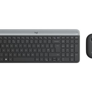 Logitech Mk470 Clavier Sans Fil Graphite 920 009190
