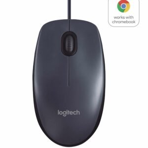 Logitech Souris Filaire B100 USB -Noir (910-03357)(5099206041271)