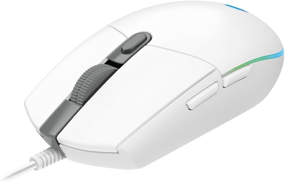 Logitech Souris Gamer avec fil G102 LIGHTSYNC – Blanc (910-005824) 1 Logitech Souris Gamer Avec Fil G102 Lightsync Blanc 910 005824
