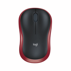 LOGITECH Souris Sans Fil M185 – Rouge (910-002237)