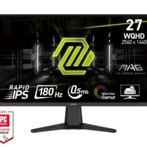Moniteur Gamer Msi Mag 275qf 27″ 180hz Ips 2k 4711377204897