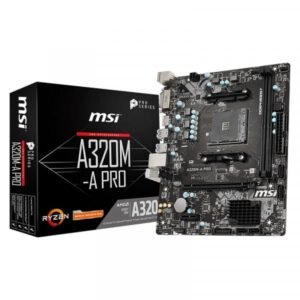 Carte mère Micro ATX Socket AM4 AMD A320 (MSIA320M)
