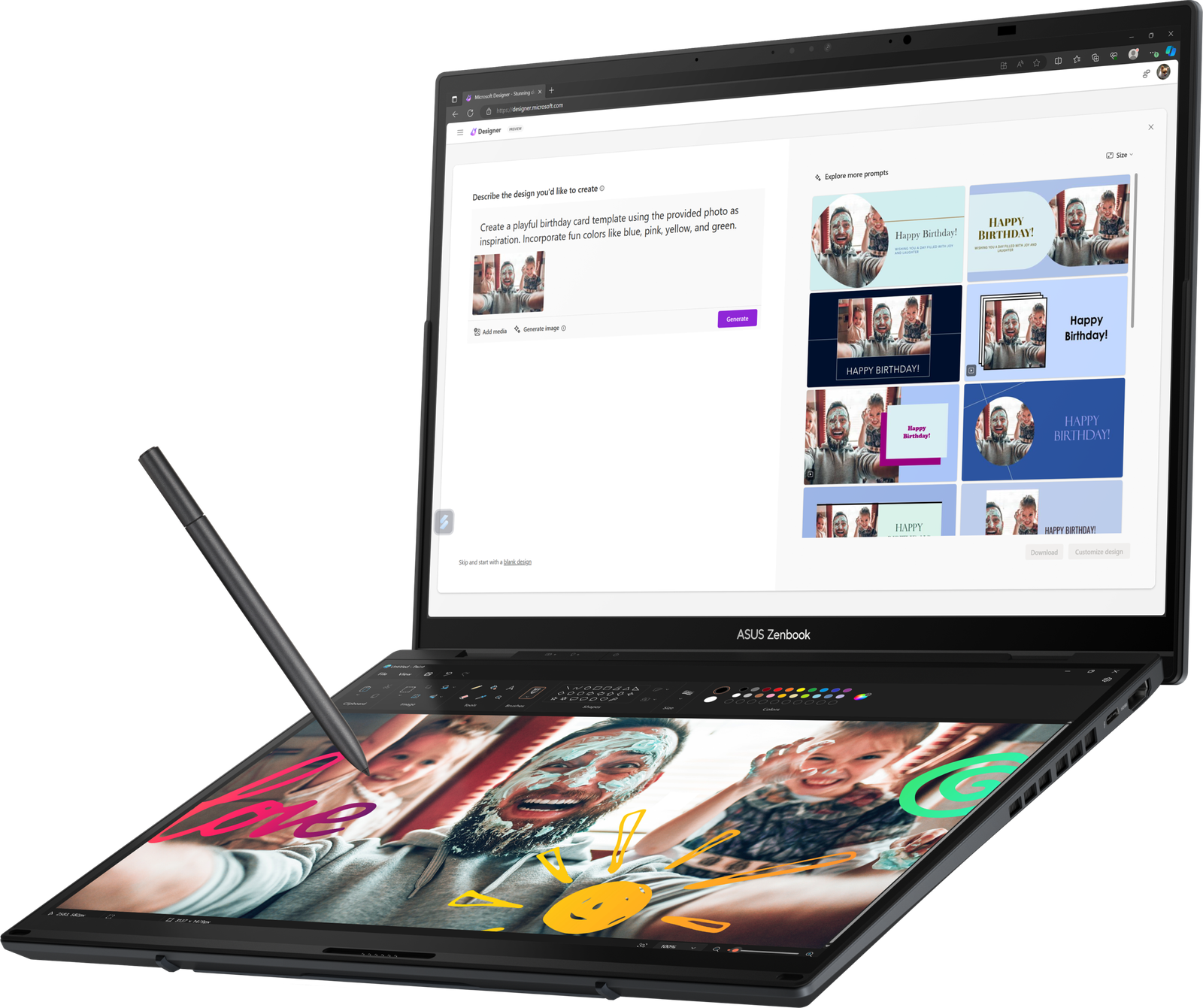 Ordinateur portable Asus Zenbook Duo (UX8406CA-PZ043W) 8 Ordinateur portable Asus Zenbook Duo (UX8406CA-PZ043W) – Image 8