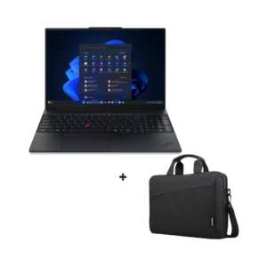 Ordinateur Portable Lenovo Thinkpad E16 Gen 3 Intel Core Ultra 5 225u 16gb Ddr5 5600 512gb Ssd Sacoche Lenovo 21sr001mfe