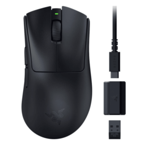 Razer Deathadder v3 Hyperspeed – Souris Gaming Sans Fil – Noir (8886419334552)