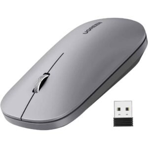 UGREEN SOURIS SANS FIL 2,4GHZ/10M GRIS CLAIR (90373)
