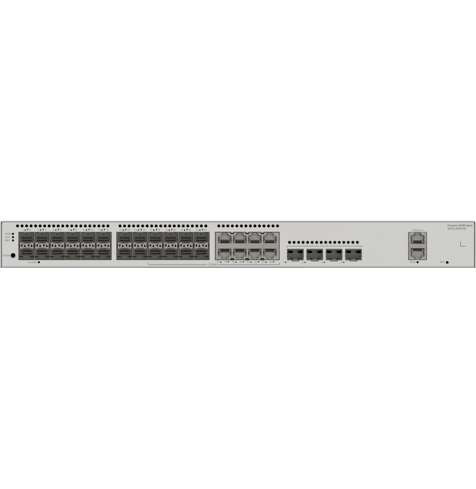 Switch Huawei eKitEngine S310-24ST4X 24 Ports (98012532) 1 Switch Huawei eKitEngine S310-24ST4X 24 Ports (98012532)