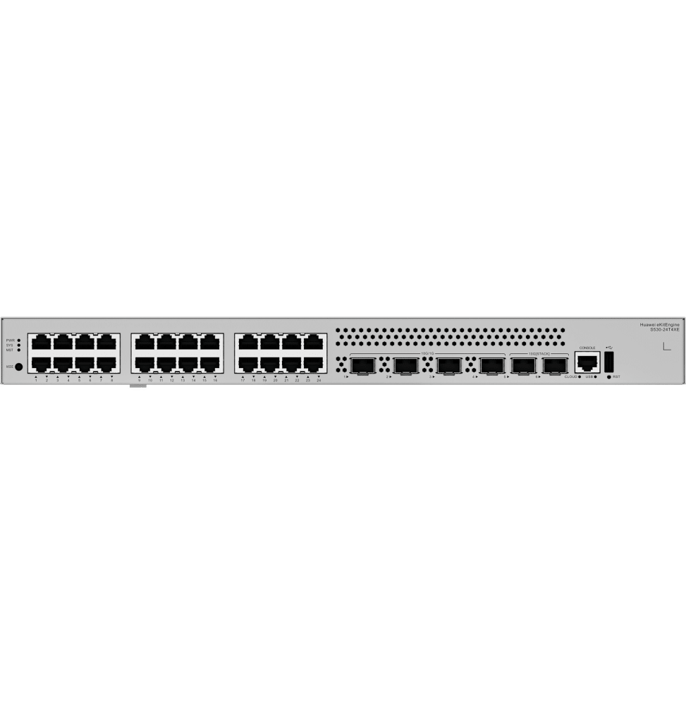 Switch Huawei eKitEngine S530-24T4XE 24 Ports (98012554) 1 Switch Huawei eKitEngine S530-24T4XE 24 Ports (98012554)