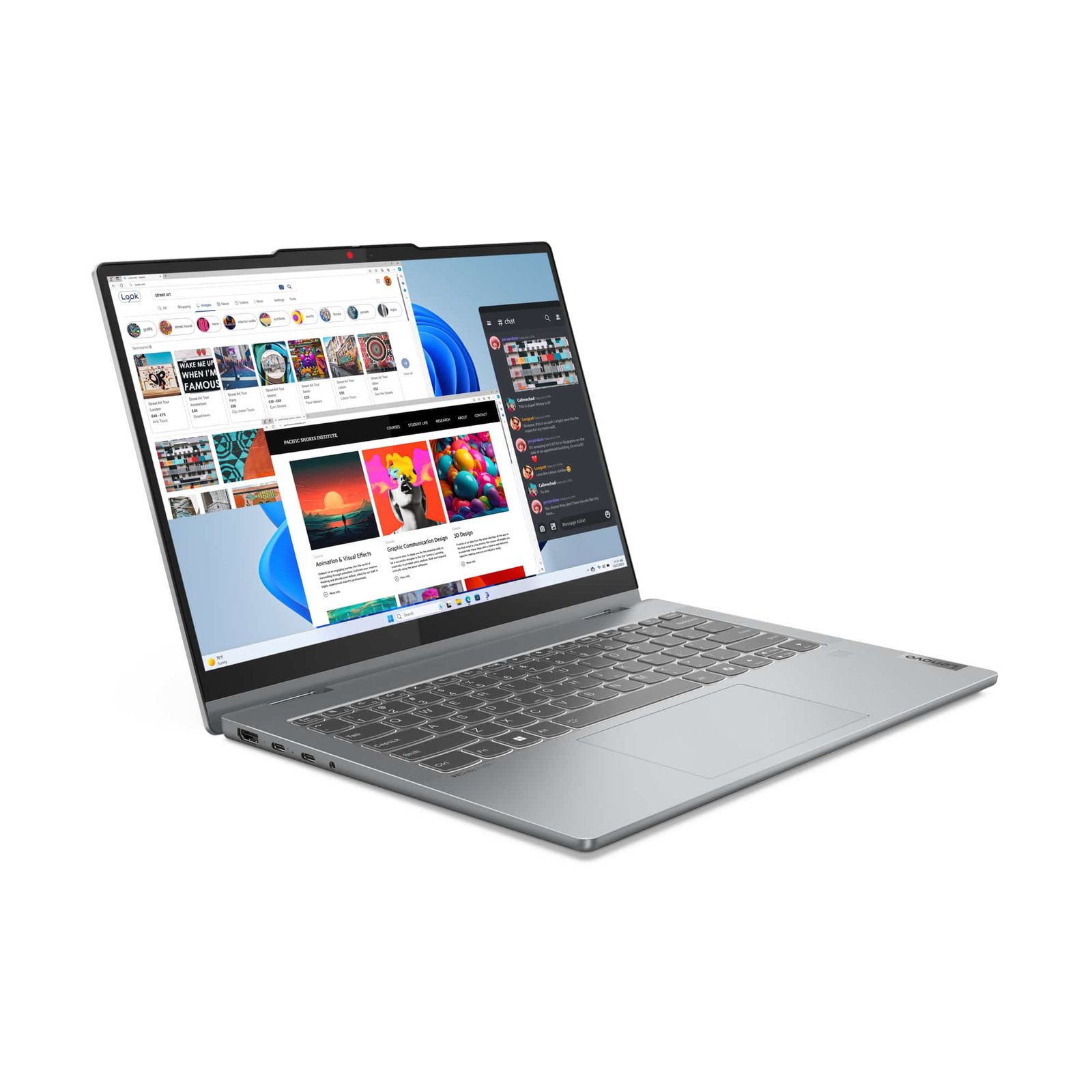 Ordinateur Portable Lenovo IdeaPad 5 2-in-1 14IRH9 i7 13th (83KX0045FE) 4 Ordinateur Portable Lenovo IdeaPad 5 2-in-1 14IRH9 i7 13th (83KX0045FE) – Image 4