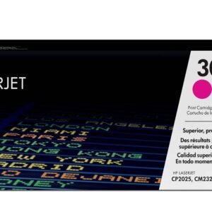 Toner HP LaserJet d’origine – 304A MAGENTA (CC533A)