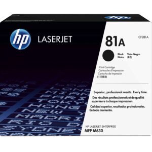 Toner HP LaserJet d’origine – 81A BLACK (CF281A)