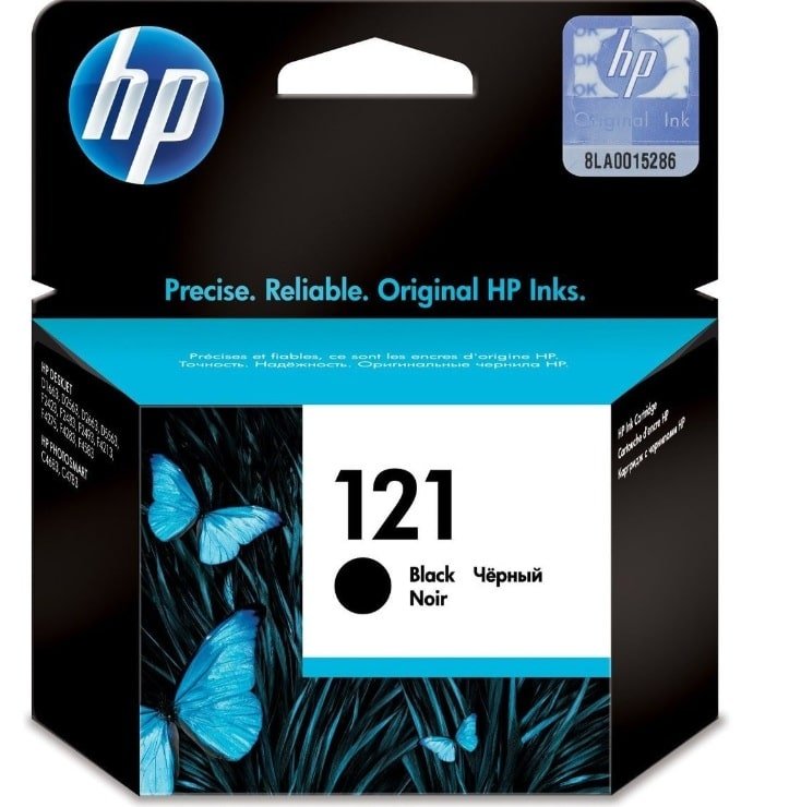 Cartouche d’encre HP d’origine 121 Noir (CC640HE) 1 Cartouche d’encre HP d’origine 121 Noir