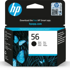 HP 56 Noir - Cartouche d'encre HP d'origine (C6656AE)